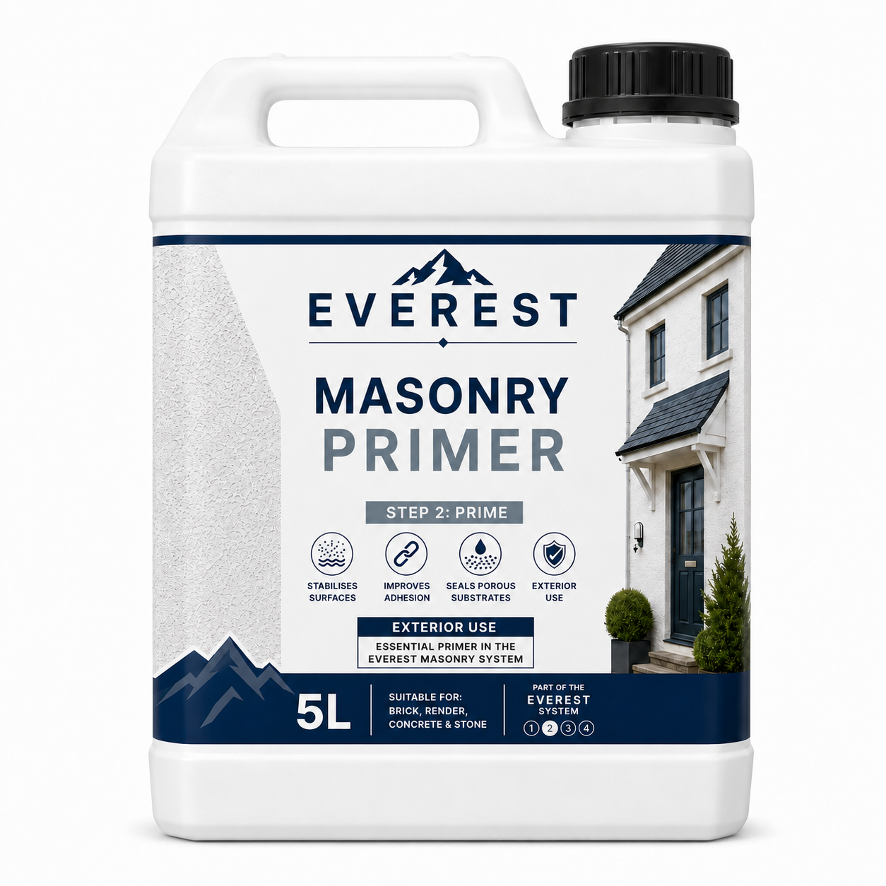 Everest Trade - PremTex Metselwerk Stabiliserende Primer - Stabiliserende Primer op oplosmiddelbasis