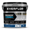 A 5kg bucket of Everflor Enduracoat Cold Cure system pack in Colour Light Grey, featuring a black and silver container with a blue accent band on a white background.