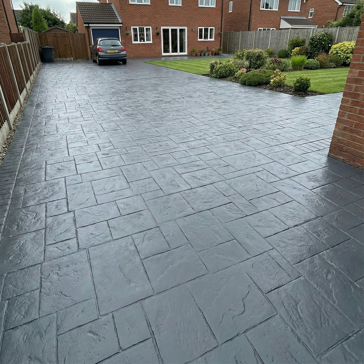 Everest - Pintura y Sellador Rápido para Suelos de Hormigón / Patios - Interior y Exterior - Antideslizante