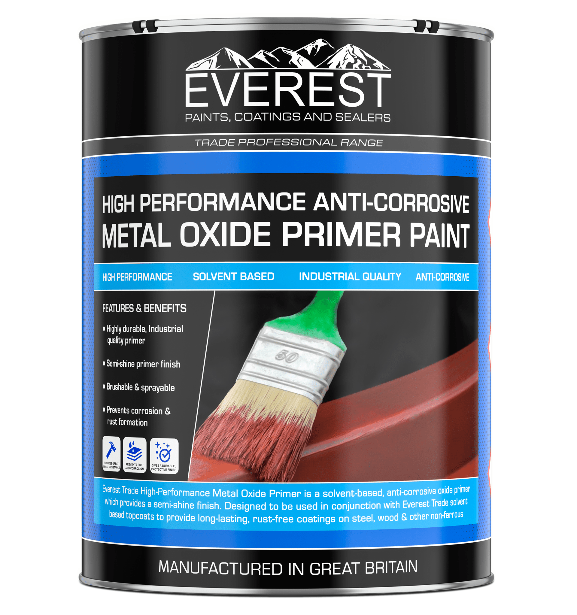 Everest - Anti - Corrosive Oxide Primer - Everest Paints