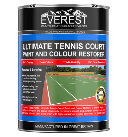 Everest - CourtCoat Tennis Court Paint - Anti - Slip - Everest Paints