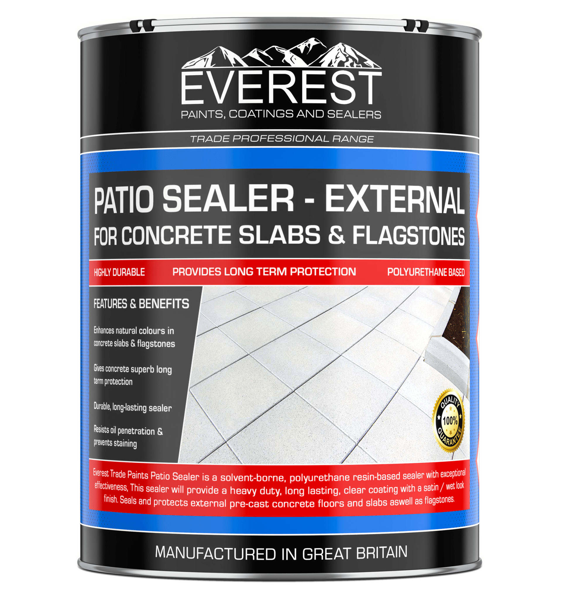 SummitSeal - Patio Sealer - Polyurethane - Everest Paints